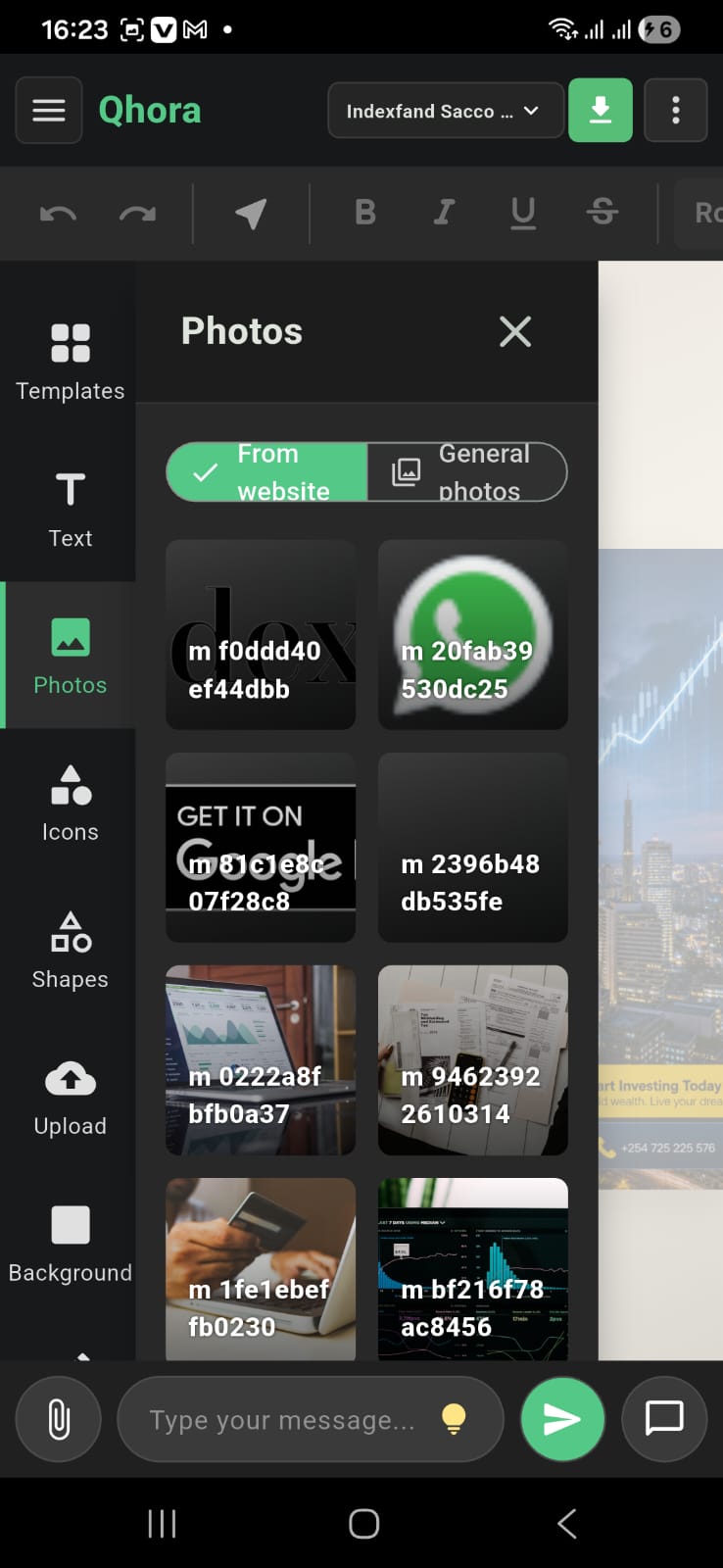 Qhora mobile app screenshot 4